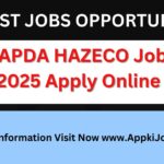 WAPDA HAZECO Jobs 2025 Apply Online