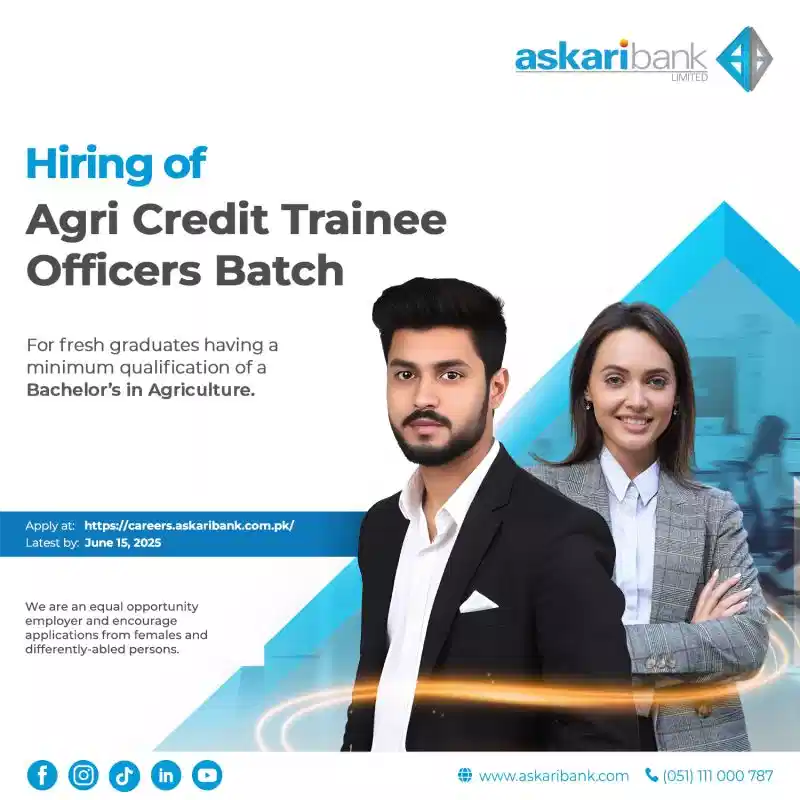 Askari Bank Senior Credit Analysts Jobs 2025 