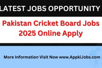 Pakistan Cricket Board Jobs 2025