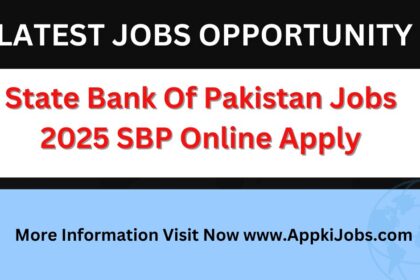 State Bank Of Pakistan Jobs 2025