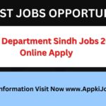 Health Department Sindh Jobs 2025