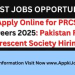 Apply Online for PRCS Careers 2025