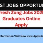 Fresh Zong Jobs 2025 Graduates Online Apply