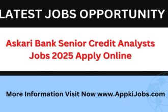 Askari Bank Senior Credit Analysts Jobs 2025
