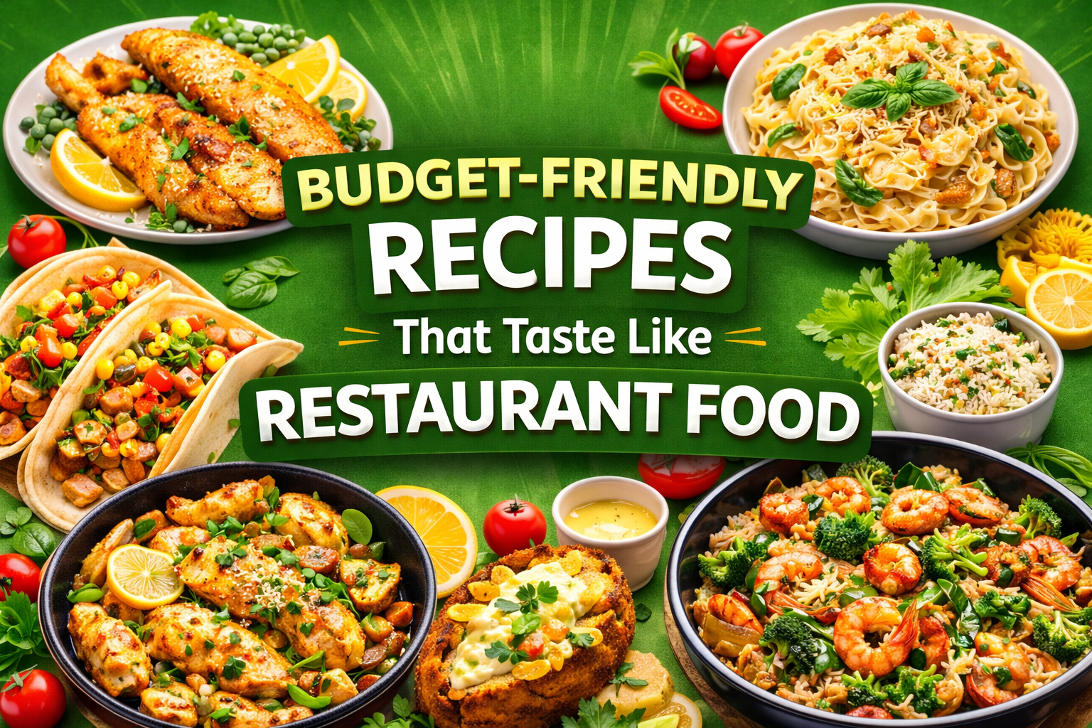 Budget-Friendly Recipes That Taste Like Restaurant Food