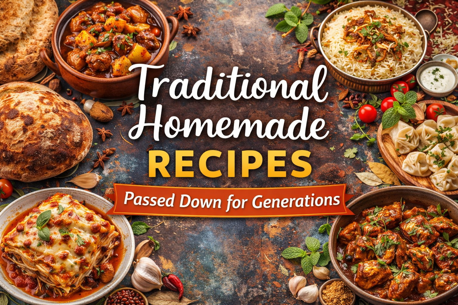 Traditional Homemade Recipes Passed Down for Generations